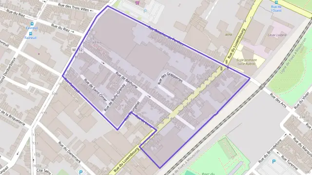 Appartement 55 m² trois pièces à vendre à Roubaix