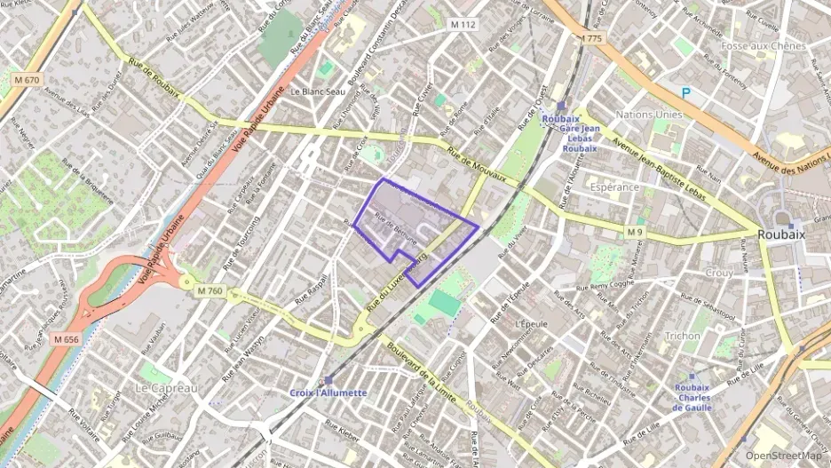 Appartement 55 m² trois pièces à vendre à Roubaix Appartement 55 m² trois pièces à vendre à Roubaix