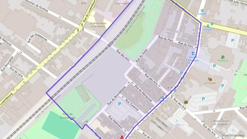 Appartement 45 m² deux pieces à vendre à Roubaix