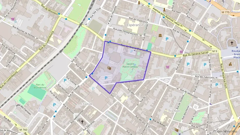 Appartement 51 m² deux pieces à vendre à Roubaix