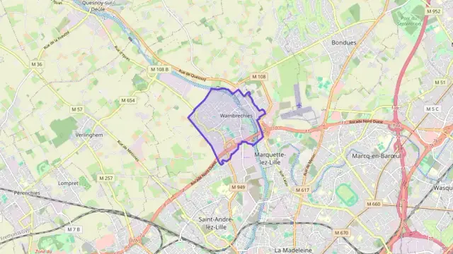 Appartement 54 m² deux pieces à vendre à Wambrechies