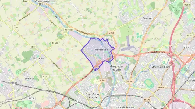 Appartement 46 m² deux pieces à vendre à Wambrechies