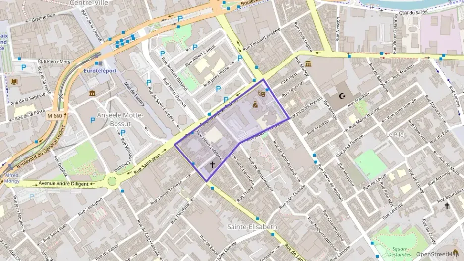 Appartement 65 m² deux pieces à vendre à Roubaix