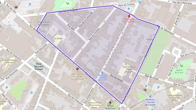 Appartement 70 m² trois pièces à vendre à Roubaix