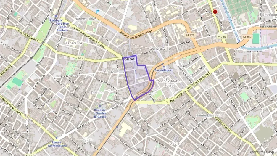 Appartement 59 m² trois pièces à vendre à Roubaix