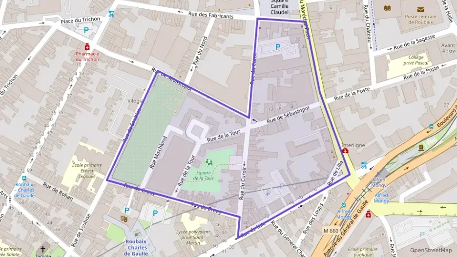 Appartement 62 m² trois pièces à vendre à Roubaix Appartement 62 m² trois pièces à vendre à Roubaix