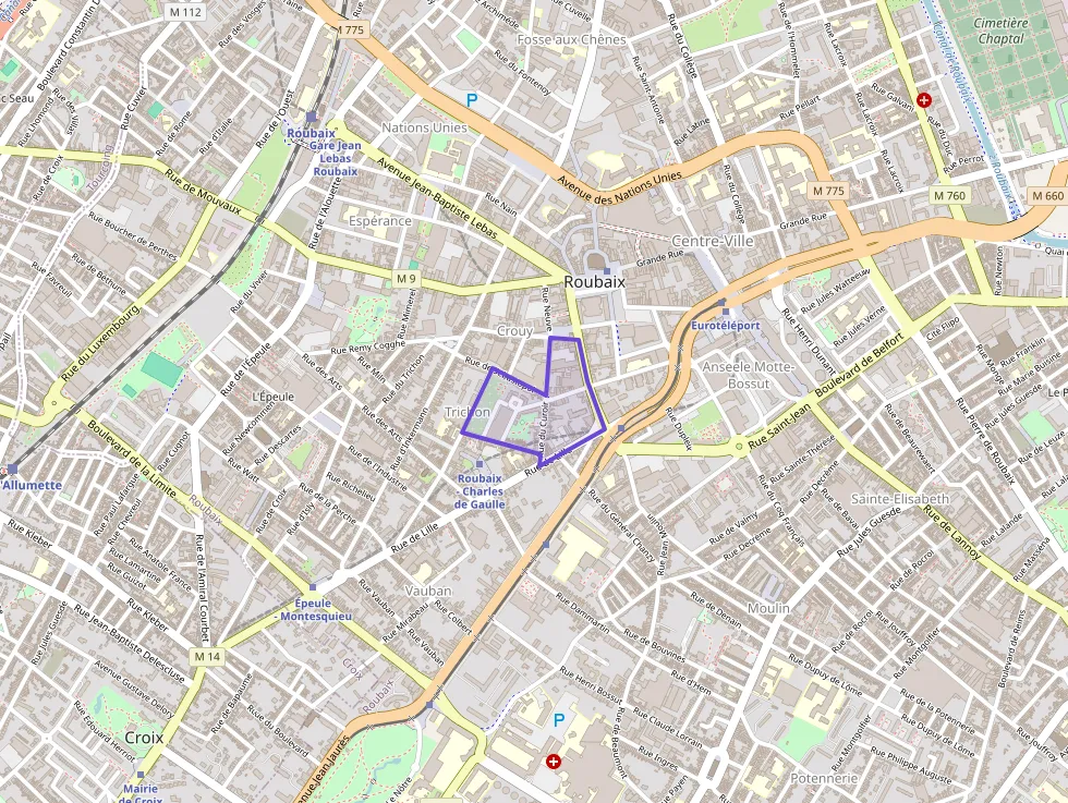 Appartement 62 m² trois pièces à vendre à Roubaix