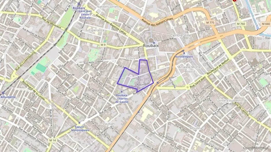 Appartement 62 m² trois pièces à vendre à Roubaix Appartement 62 m² trois pièces à vendre à Roubaix