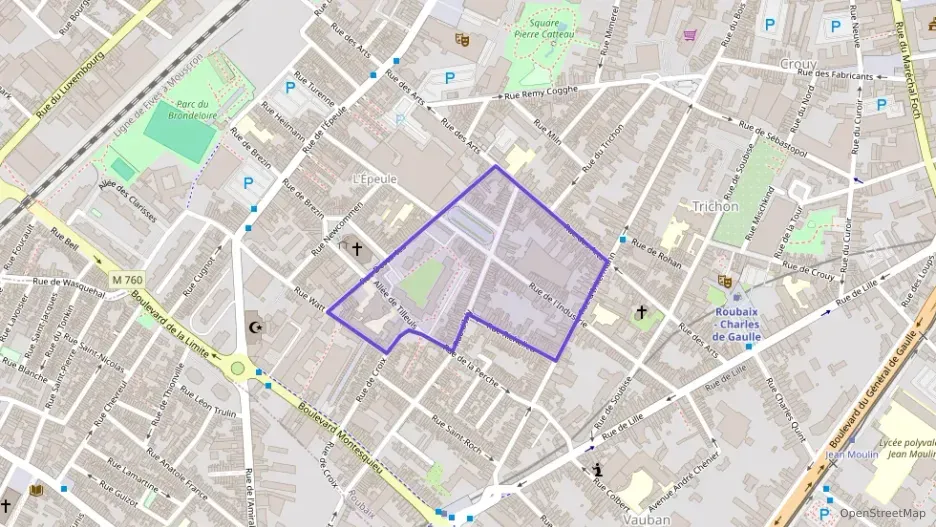 Appartement 85 m² trois pièces à vendre à Roubaix