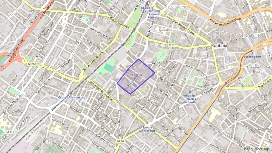 Appartement 42 m² trois pièces à vendre à Roubaix Appartement 42 m² trois pièces à vendre à Roubaix
