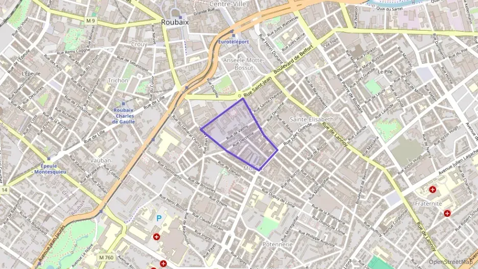 Appartement 39 m² deux pieces à vendre à Roubaix