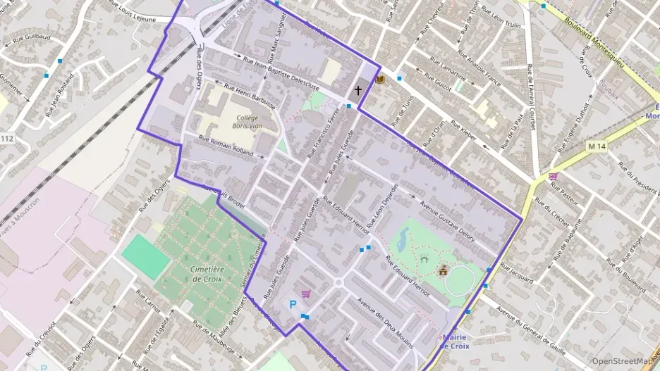 Appartement 62 m² trois pièces à vendre à Croix Appartement 62 m² trois pièces à vendre à Croix