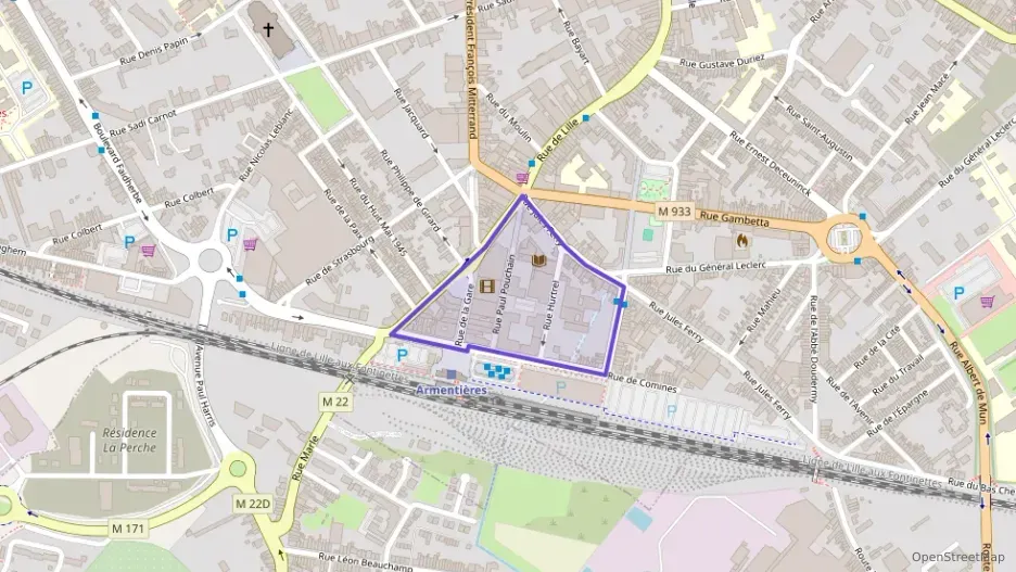 Appartement 60 m² trois pièces à vendre à Armentières
