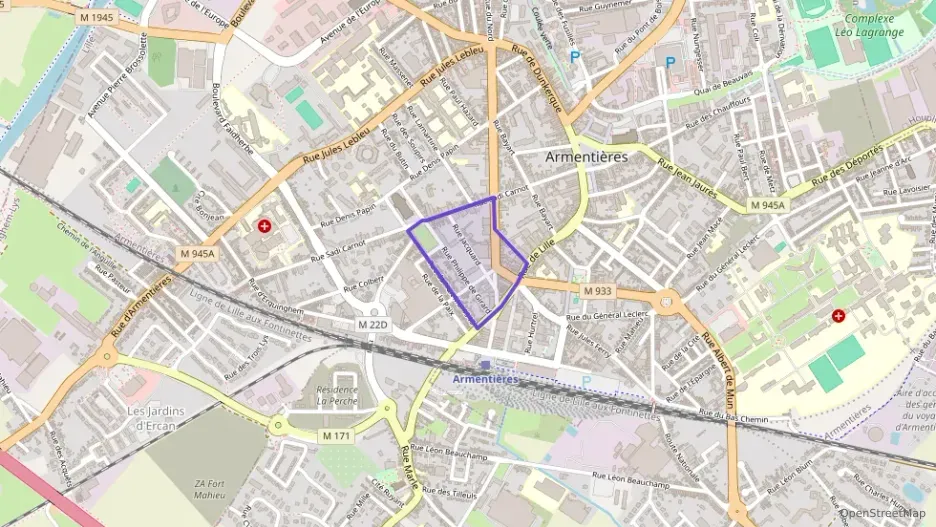 Appartement 48 m² deux pieces à vendre à Armentières