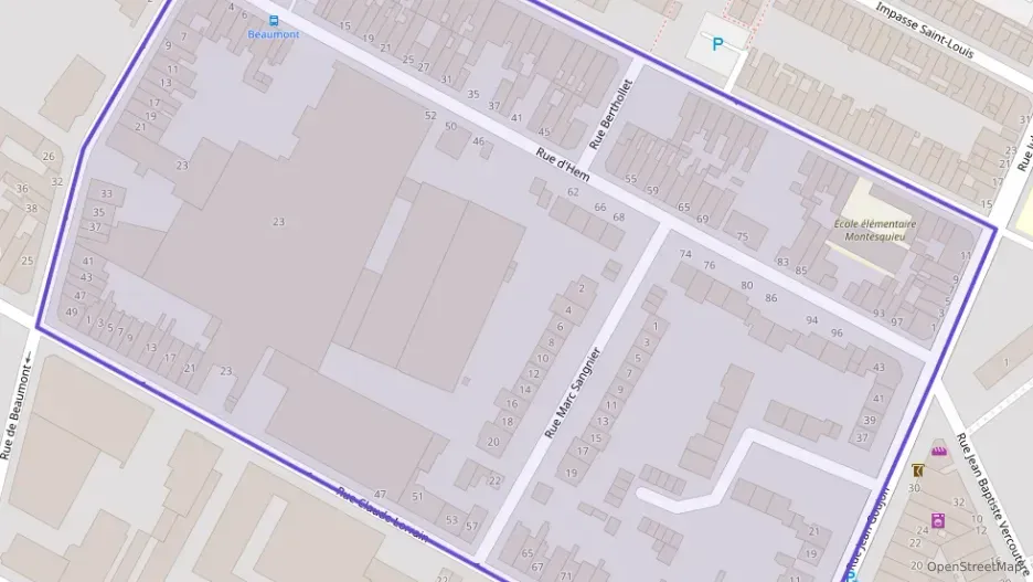 Appartement 70 m² trois pièces à vendre à Roubaix