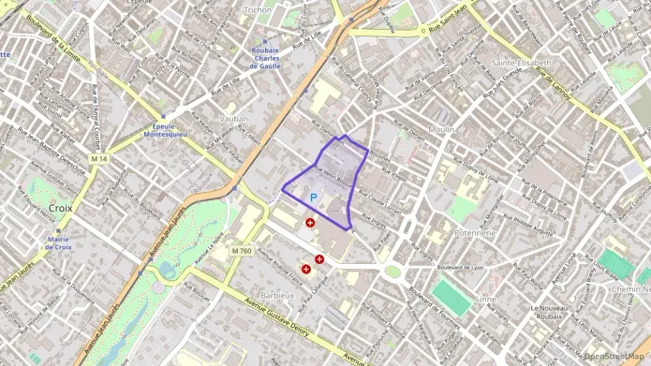 Appartement 70 m² trois pièces à vendre à Roubaix