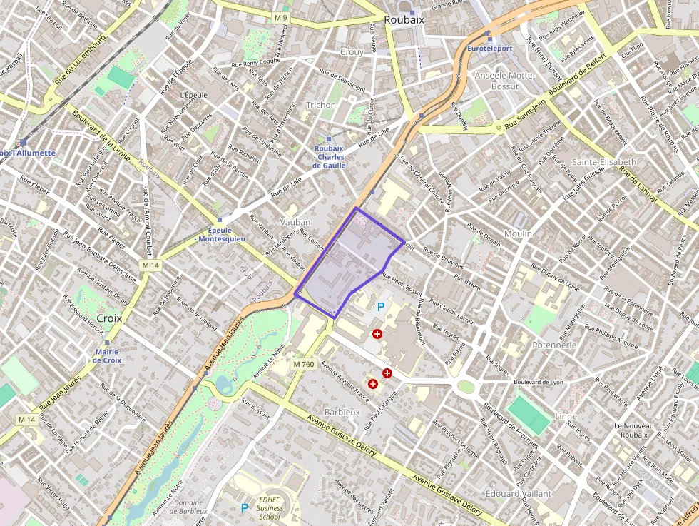 Appartement 124 m² quatre pièces à vendre à Roubaix