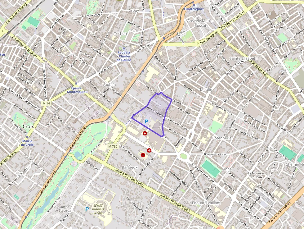 Appartement 64 m² trois pièces à vendre à Roubaix