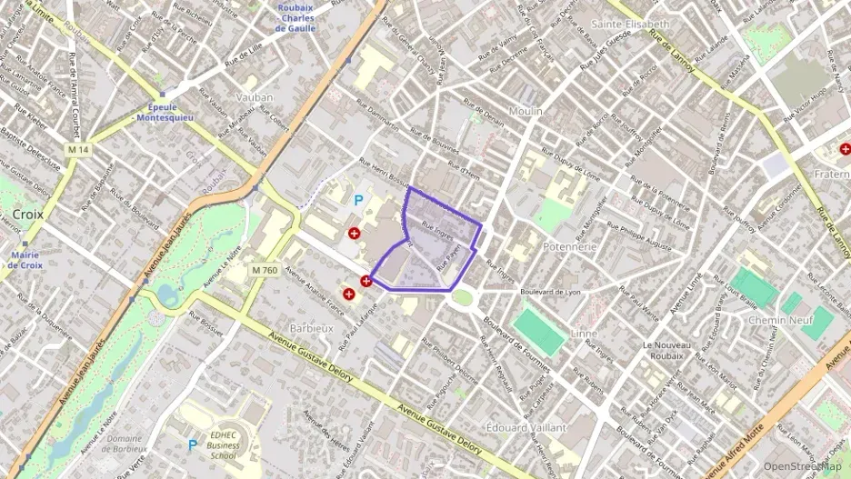 Appartement 140 m² trois pièces à vendre à Roubaix