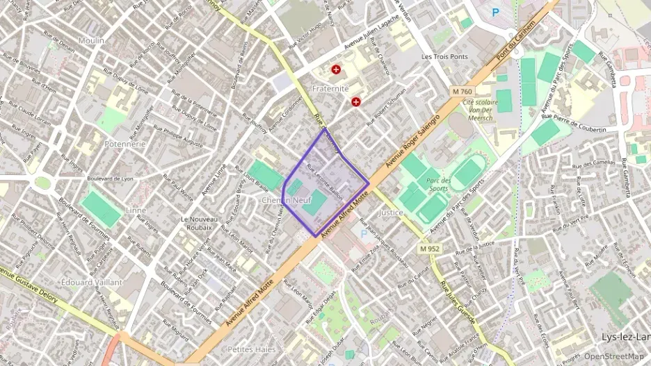 Appartement 60 m² deux pieces à vendre à Roubaix