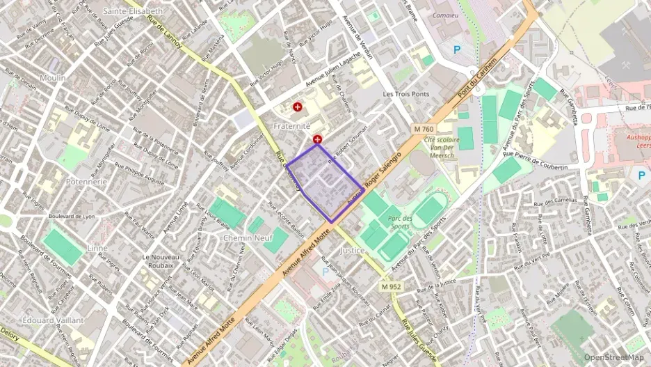 Appartement 60 m² trois pièces à vendre à Roubaix Appartement 60 m² trois pièces à vendre à Roubaix