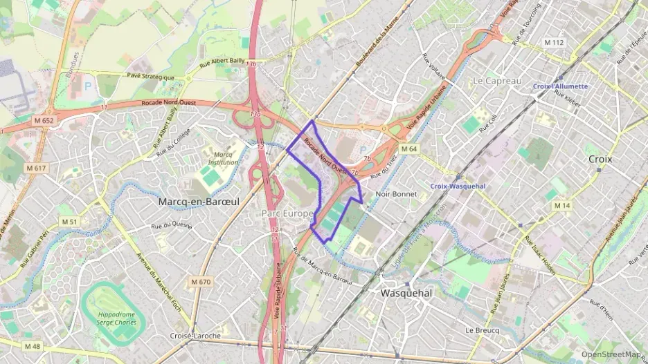 Appartement 40 m² deux pieces à vendre à Wasquehal