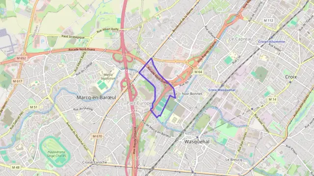 Appartement 40 m² deux pieces à vendre à Wasquehal