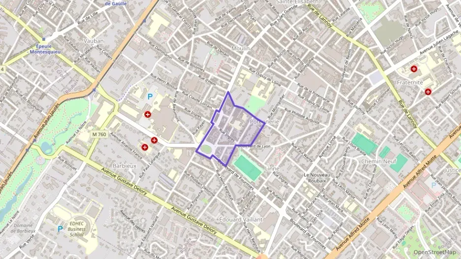 Appartement 37 m² une piece à vendre à Roubaix