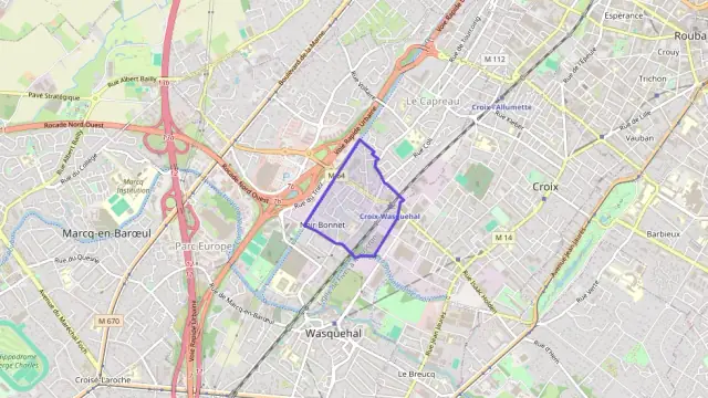 Appartement 52 m² deux pieces à vendre à Wasquehal