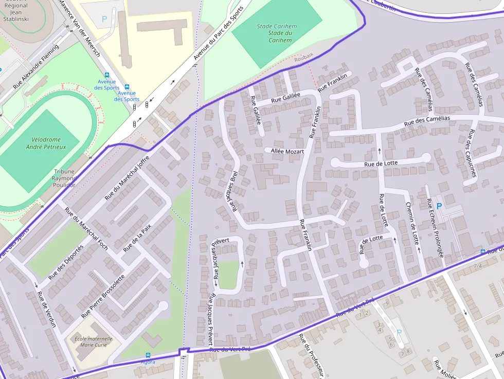 Appartement 62 m² trois pièces à vendre à Lys-lez-Lannoy