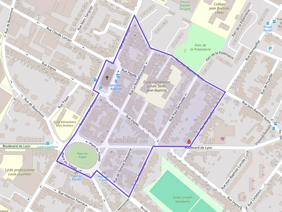 Appartement 85 m² trois pièces à vendre à Roubaix