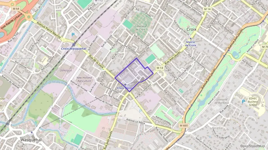 Appartement 46 m² deux pieces à vendre à Croix