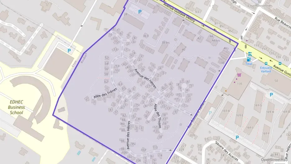 Appartement 47 m² une piece à vendre à Roubaix