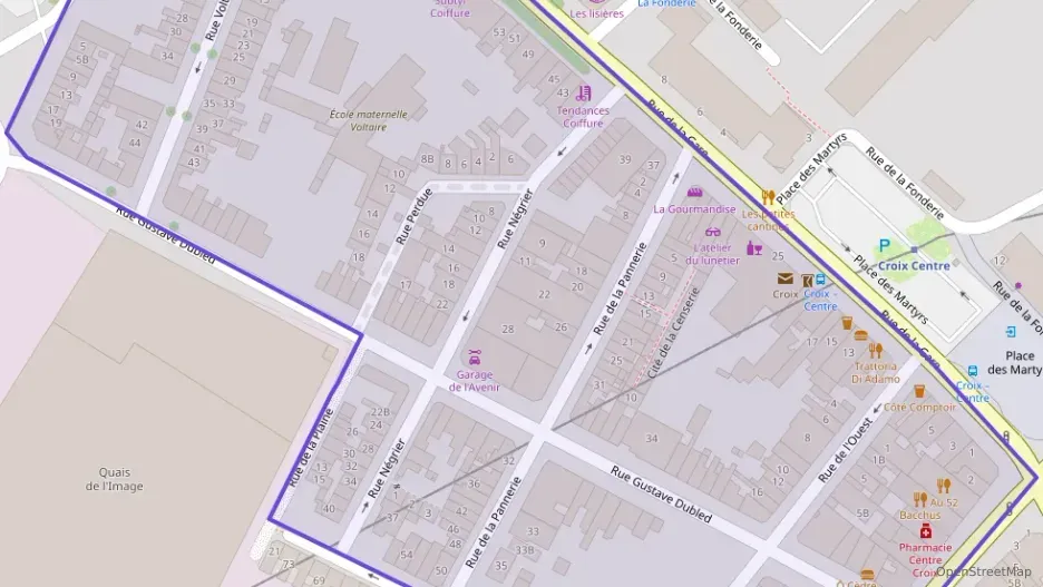 Appartement 56 m² trois pièces à vendre à Croix