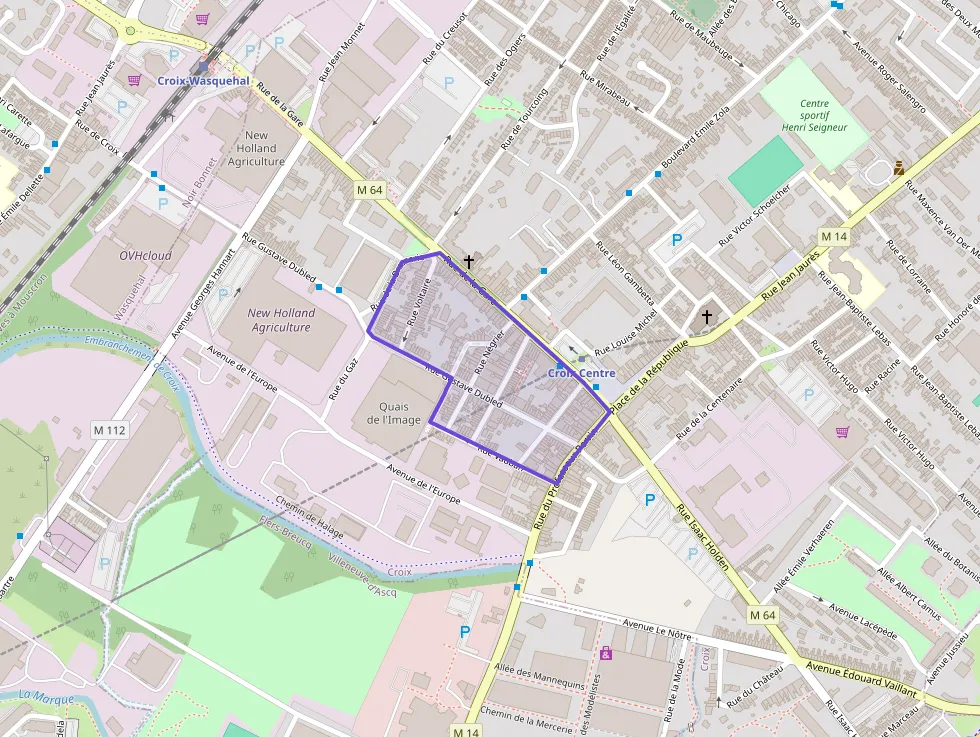 Appartement 56 m² trois pièces à vendre à Croix