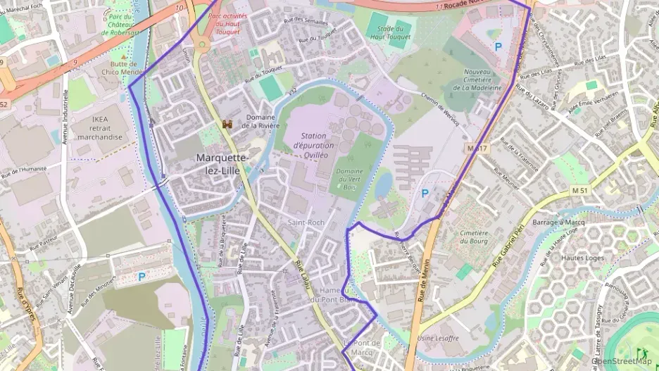 Appartement 50 m² trois pièces à vendre à Marquette-lez-Lille