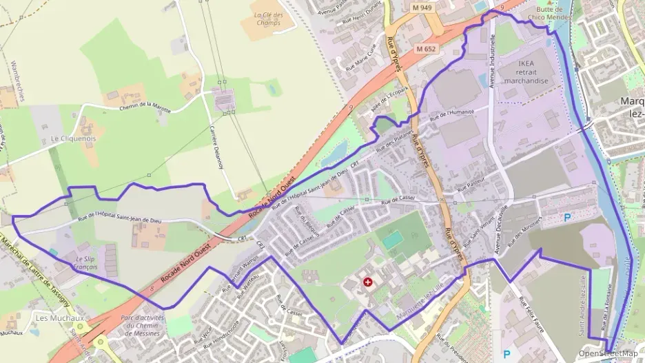 Appartement 35 m² une piece à vendre à Marquette-lez-Lille