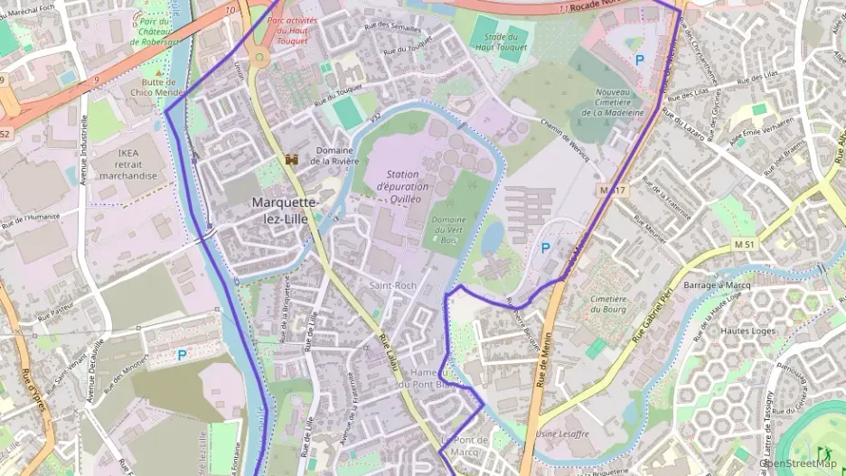 Appartement 49 m² deux pieces à vendre à Marquette-lez-Lille