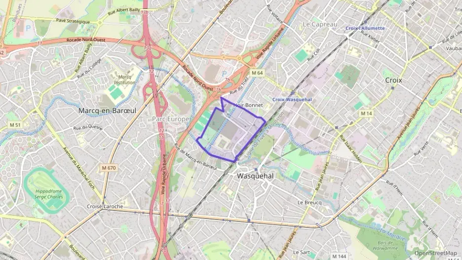 Appartement 64 m² trois pièces à vendre à Wasquehal