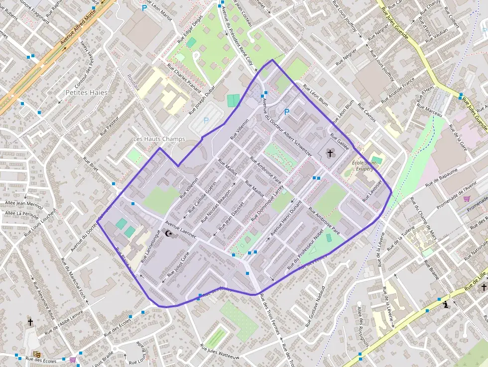 Appartement 87 m² quatre pièces à vendre à Hem