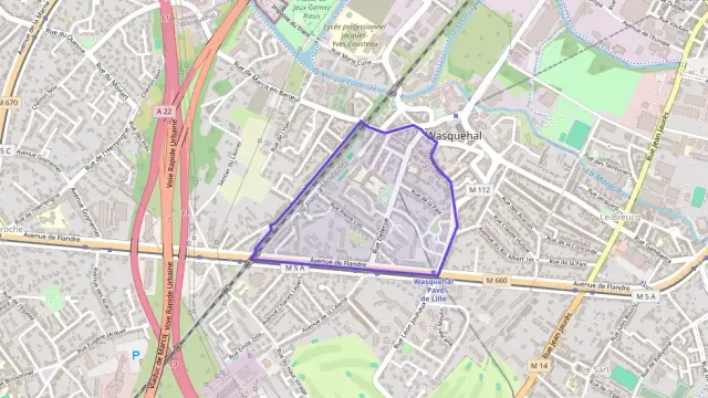 Appartement 43 m² deux pieces à vendre à Wasquehal