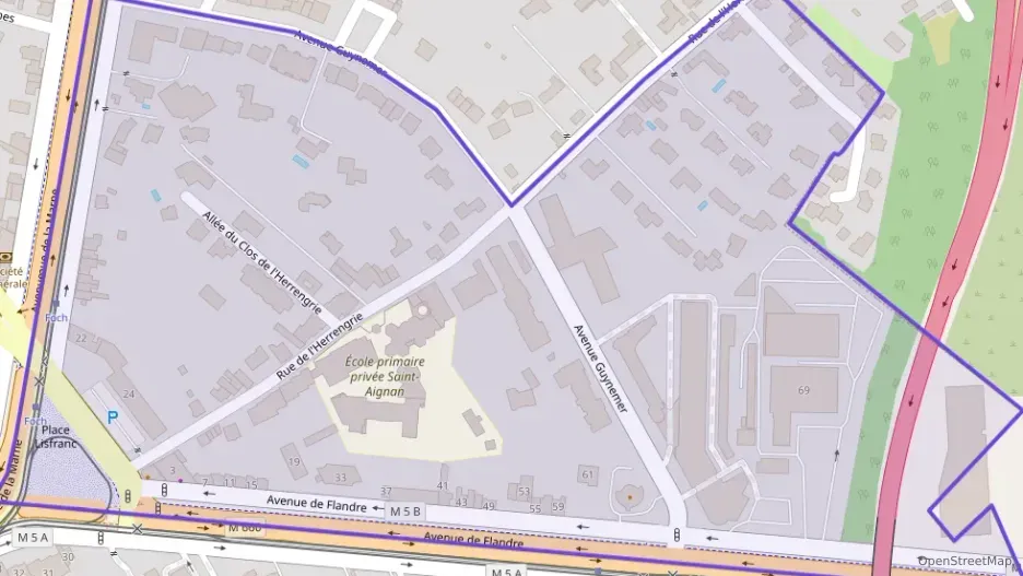 Appartement 49 m² deux pieces à vendre à Marcq-en-Barœul