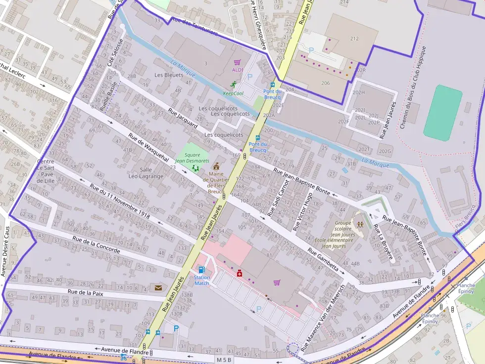 Appartement 100 m² trois pièces à vendre à Villeneuve-d`Ascq