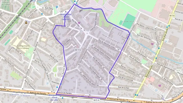 Appartement 51 m² deux pieces à vendre à Wasquehal