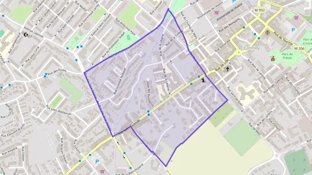 Appartement 62 m² une piece à vendre à Hem