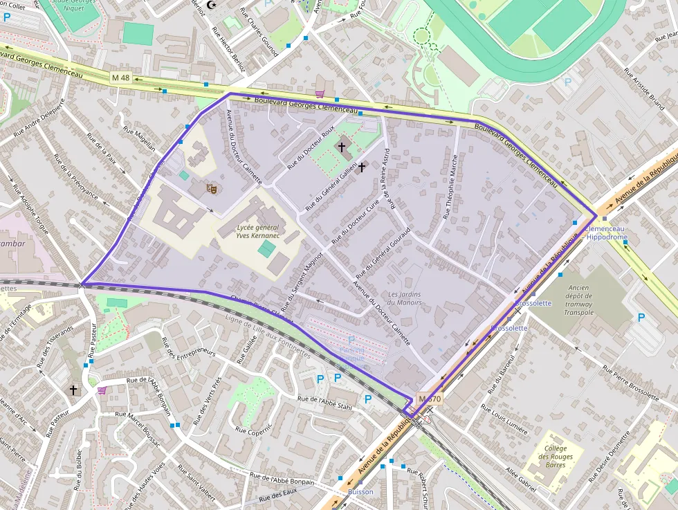 Appartement 50 m² deux pieces à vendre à Marcq-en-Barœul