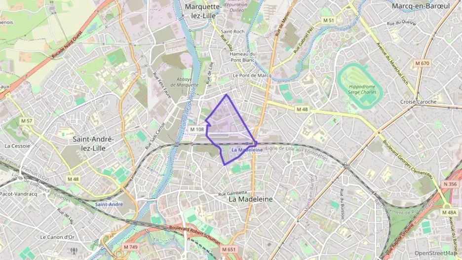 Appartement 81 m² quatre pièces à vendre à La Madeleine Appartement 81 m² quatre pièces à vendre à La Madeleine