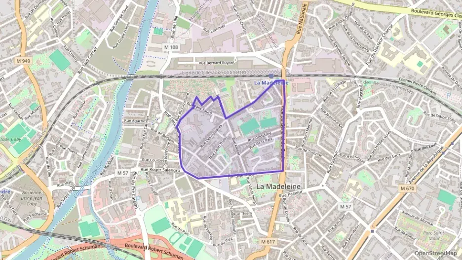 Appartement 45 m² trois pièces à vendre à La Madeleine