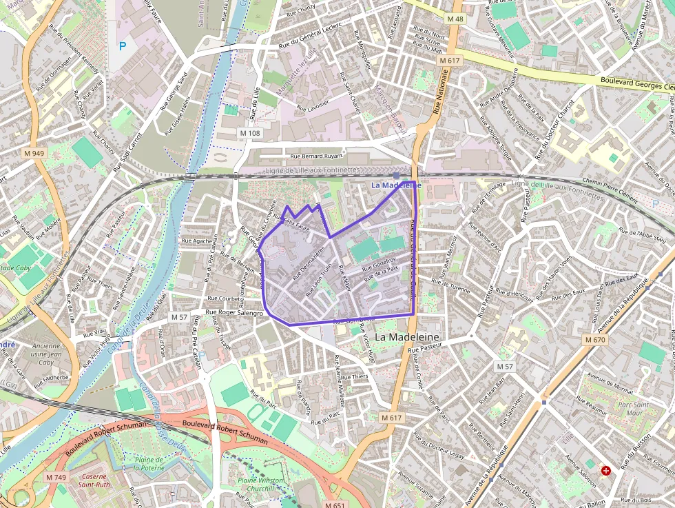 Appartement 76 m² quatre pièces à vendre à La Madeleine