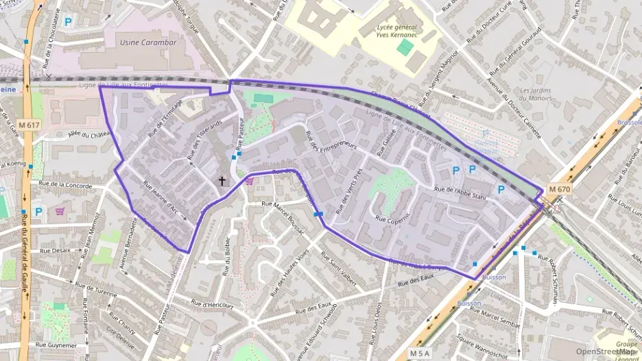 Appartement 49 m² deux pieces à vendre à Marcq-en-Barœul